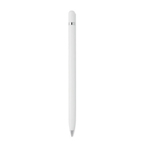 Długopis bez atramentu biały MO6214-06 