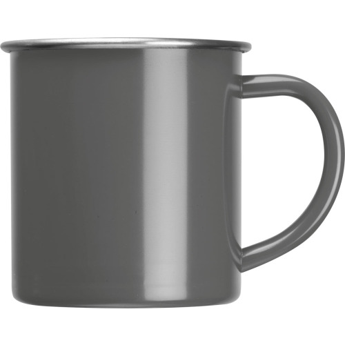 Kubek stalowy 350 ml TREZZO Ciemnoszary 438077 (2)