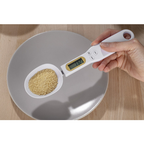 Łyżka z wagą elektroniczną SPOONI Biały 16254-01 (5)