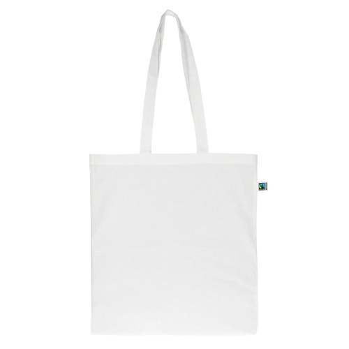 Torba Fairtrade długa 140g 38x42 Biały LT95253-N0001 (2)
