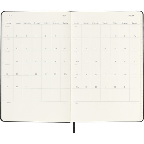 Kalendarz MOLESKINE Czarny VM394-03/2024 (5)