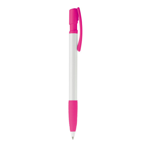 Długopis Nash Grip Biały / różowy LT80801-N0176 (2)