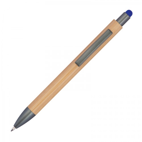 Długopis drewniany touch pen LUCIO Niebieski 1219404 (3)