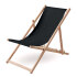 Drewniane krzesło plażowe czarny MO6503-03  thumbnail