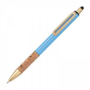Długopis metalowy touch pen MARIAN Jasnoniebieski