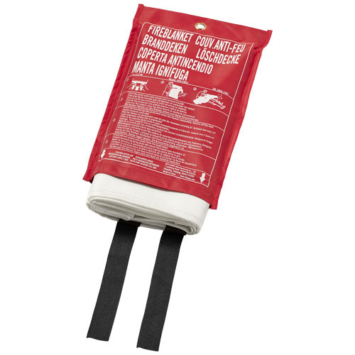 Awaryjny koc przeciwpożarowy Margrethe Czerwony 12200300 