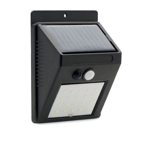 Solarna lampa LED z czujnikami Czarny MO2151-03 