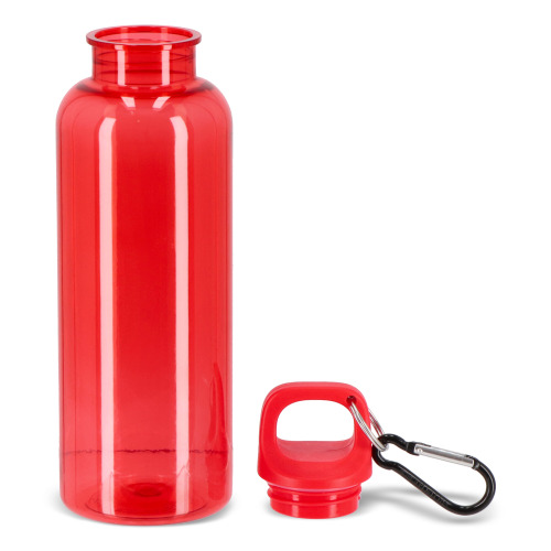 Butelka na wodę Noa R-PET 500 ml Przezroczysty Transparentny / czerwony LT98913-N0421 (4)