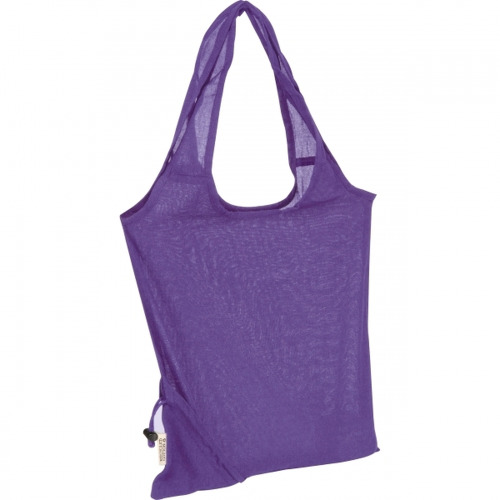 Torba bawełniana z recyklingu 118 g/m2 Modena Fioletowy 526212 (1)