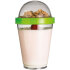 Kubek na jogurt plastikowy MODENA Jasnozielony 288029 (1) thumbnail