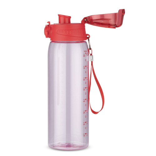 Bidon z miarką 900 ml KOLTER Czerwony 16233-04 (2)