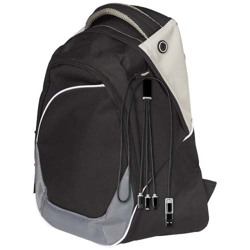 Versatile kabel do ładowania 5-1 z aluminium z recyklingu Czarny 12438690 (4)