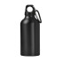 Bidon, butelka sportowa 400 ml z karabińczykiem czarny V4659-03  thumbnail