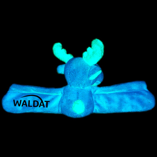 Jolly, pluszowa opaska zwijana renifer Brązowy HE727-16 (5)