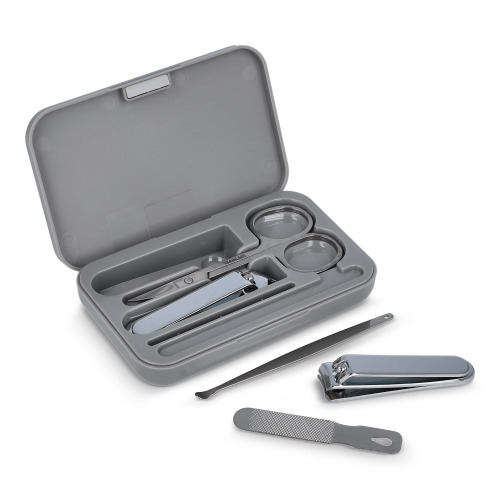 5-częściowy zestaw do manicure Kira Szary LT92738-N0061 (2)