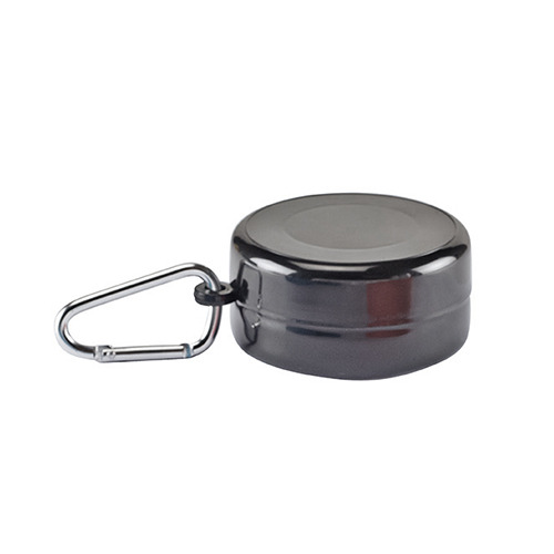 Składany kubek 200 ml z pojemniczkiem na tabletki / Foldcup Biały IP26027900 (1)
