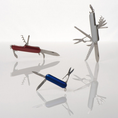 Mini scyzoryk kieszonkowy 5 funkcyjny GUADALAJARA Niebieski 960104 (4)