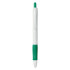 Długopis z gumowym uchwytem zielony MO9483-09  thumbnail