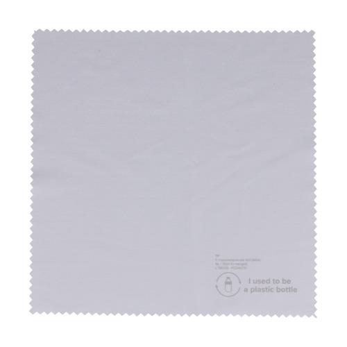 Ściereczka z mikrofibry R-PET 15 x 15 cm sublimacja Biały LT86726-N0001 