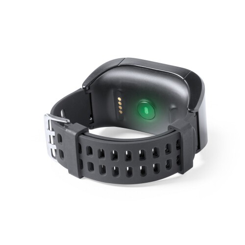 Monitor aktywności, bezprzewodowy zegarek wielofunkcyjny, bezprzewodowe słuchawki douszne czarny V0551-03 (3)