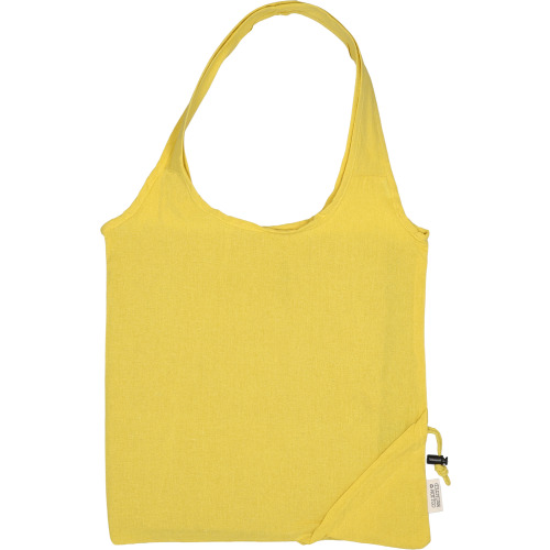 Torba bawełniana z recyklingu 118 g/m2 MODENA żółty 526208 (1)