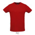 SPRINT UNI T-SHIRT 130g Czerwony S02995-RD-XS  thumbnail
