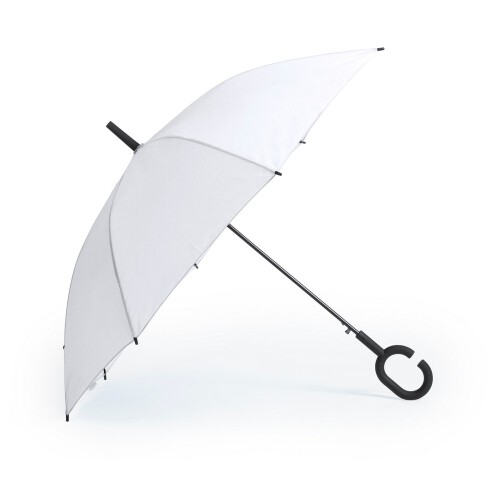 Wiatroodporny parasol, rączka C biały V0492-02 