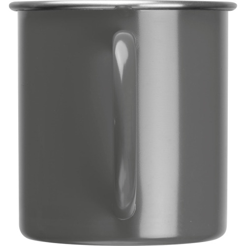 Kubek stalowy 350 ml TREZZO Ciemnoszary 438077 (4)