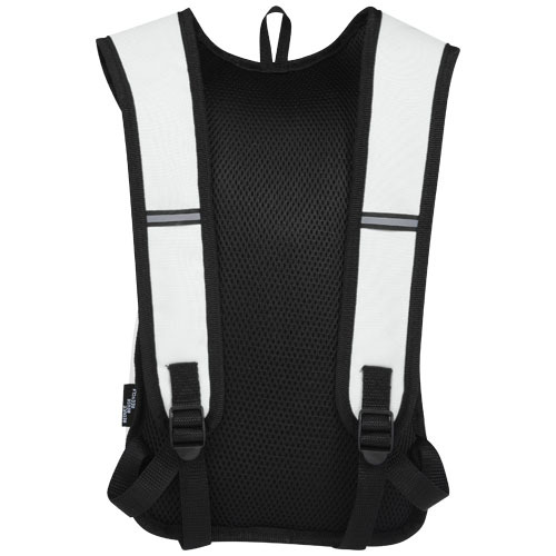 Trails plecak outdorowy, certyfikat GRS, tworzywo RPET, 6,5 l Biały 12065801 (3)