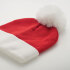Świąteczna czapka z dzianiny czerwony CX1528-05 (3) thumbnail