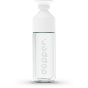 Butelka szklana - Dopper Glass 450ml Biały