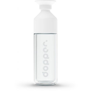 Butelka szklana - Dopper Glass 450ml Biały