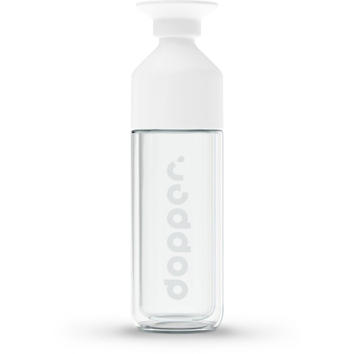 Butelka szklana - Dopper Glass 450ml Biały DO2387 