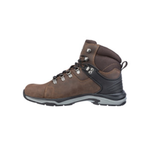 Buty do kostki unisex MS38 - ciemno brazowy