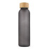Butelka na wodę ze szkła i bambusa 500 ml Ciemnoszary LT98849-N0060 (1) thumbnail