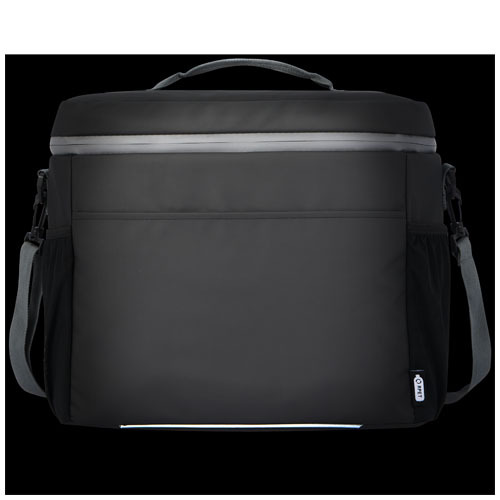 Joey wodoodporna torba termoizolacyjna z recyklingu z certyfikatem GRS o pojemności 22 l mieszcząca 20 puszek Czarny 13004590 (5)