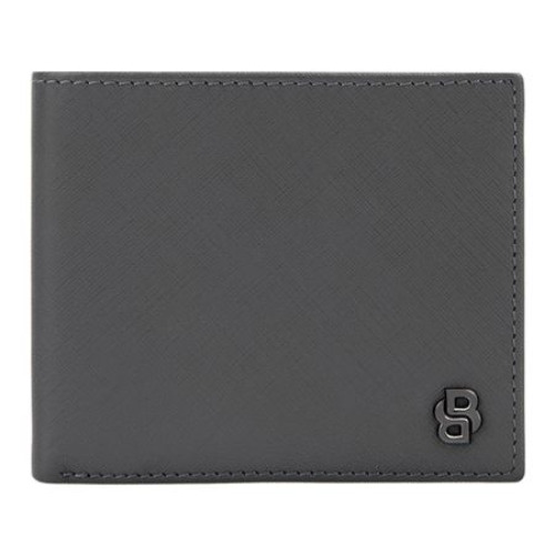 Portfel Double B Saffiano Black Szary HLM526H (6)