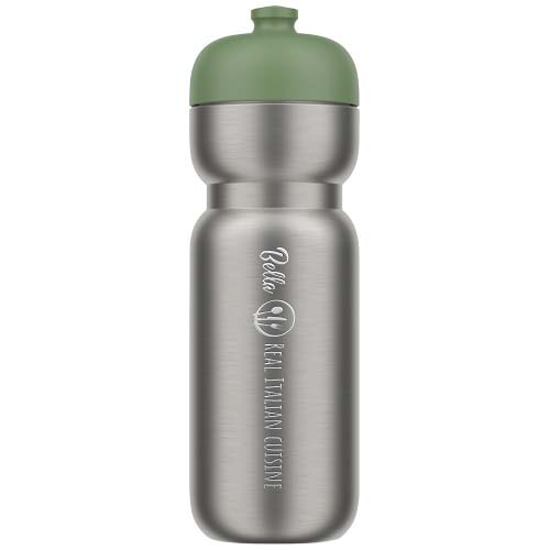 Mepal Pull butelka sportowa ze stali nierdzewnej o pojemności 800 ml Zielony mech 10091164 (1)