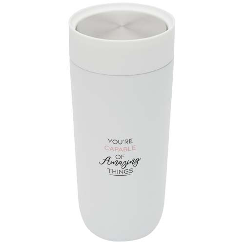 Camden kubek o pojemności 350 ml ze stali nierdzewnej z certyfikatem RCS Biały 10084901 (1)