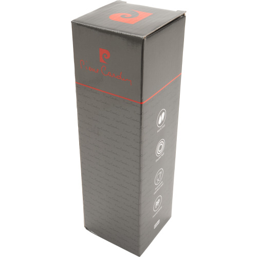 Butelka termiczna stalowa Pierre Cardin 650 ml Czarny B9000501IP303 (8)