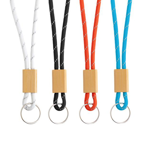 Brelok z bambusowym detalem / Vimeiro Tourquise Blue IP14086663 (6)