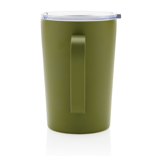 Kubek termiczny 420 ml, stal nierdzewna z recyklingu Green P433.057 (1)