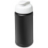 Baseline bidon o pojemności 500 ml z wieczkiem zaciskowym z materiałów z recyklingu Czarny 21046194  thumbnail