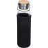 Butelka szklana z pokrowcem 600 ml RAMONA Czarny 6318103  thumbnail