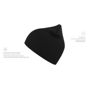 Czapka Beanie Poliester z Recyklingu