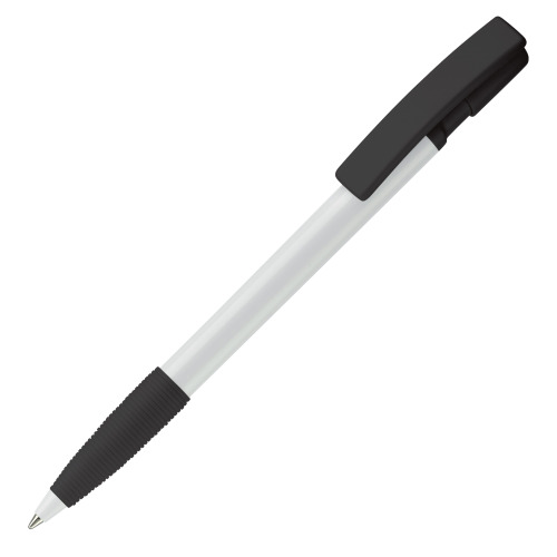 Długopis Nash Grip Biały / czarny LT80801-N0102 