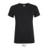 REGENT Damski T-Shirt 150g deep black S01825-DB-M  thumbnail