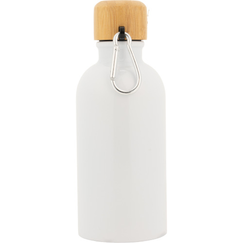 Butelka metalowa 400 ml MARILYN Biały 8497206 (4)