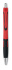 Przyciskany długopis czerwony MO8746-05  thumbnail