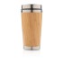 Bambusowy kubek podróżny 450 ml brązowy P432.309 (1) thumbnail